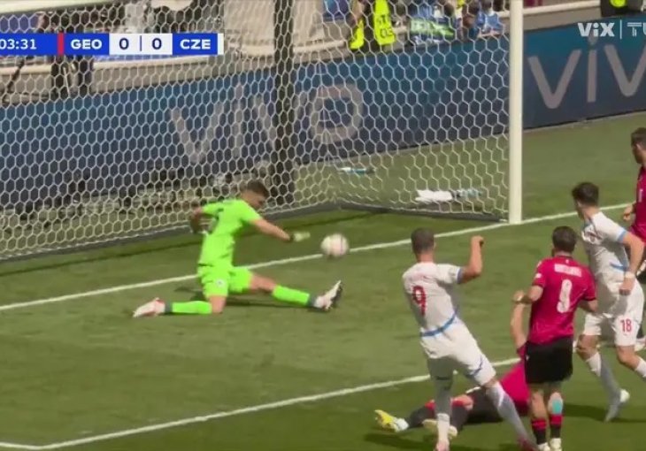 Niko dosad na Euru nije odigrao bolju utakmicu od golmana Gruzije