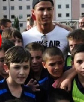 Gruzijskom dječaku Ronaldo je bio idol, a sinoć ga je senzacionalno pobijedio i uzeo dres (FOTO)