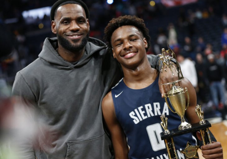 Lebronovom sinu više novca nego Jokiću za prvi ugovor