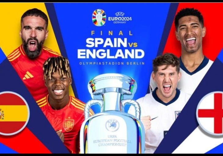 EURO 2024 | Večeras ćemo dobiti novog prvaka: Španija ili Engleska?
