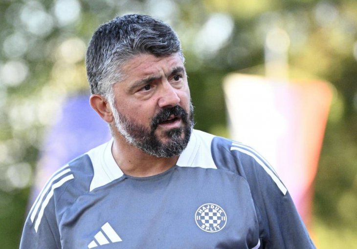 HAJDUK OPET IMA PROBLEM: Gattuso na   klupi Bijelih neće moći računati na dvojicu igrača