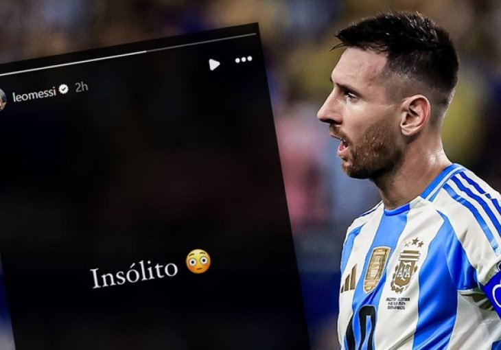 Ovo je Messi objavio nakon lude utakmice Argentine i Maroka na Olimpijskim igrama