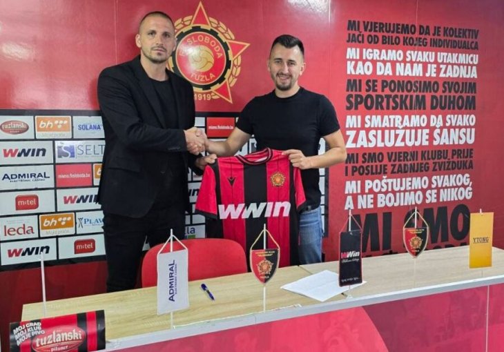 FK Sloboda predstavila novog trenera 