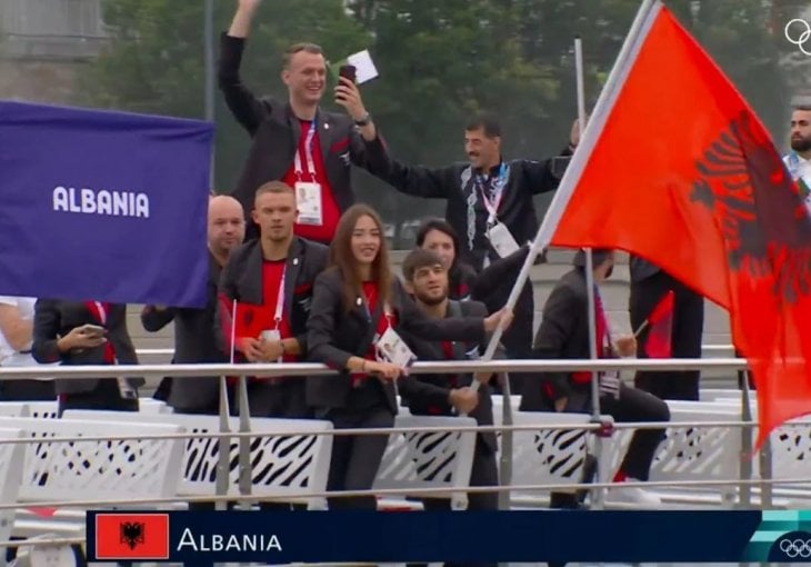 Veliki skandal na otvaranju Olimpijade zbog zastave Albanije 