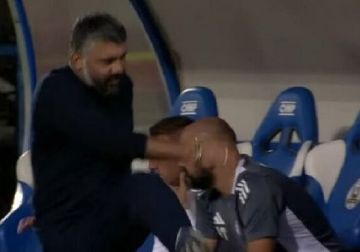 MAJKO MILA, GDJE OVO DOĐOH! Nova utakmica, novi ispad Hajdukovog trenera: Gennaro Gattuso opet izgubio kontrolu