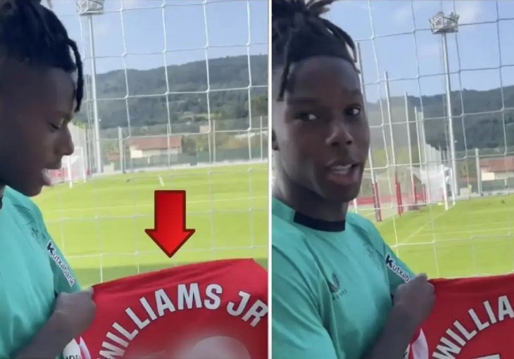 Williams stigao u klub pa poručio:  “Ponosan sam što ću nositi njegov broj”(VIDEO)