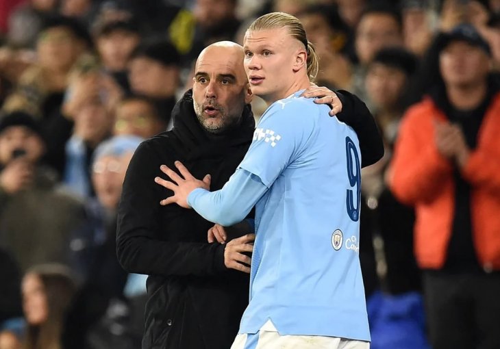 Guardiola usporedio Haalanda s Messijem i Ronaldom