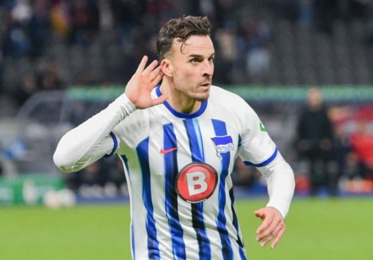 Haris Tabaković prelazi u Hoffenheim: Napadač iz Herthe BSC potpisuje za njemački klub