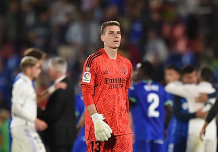 Ukrajinski golman Andriy Lunin napušta Real Madrid kao slobodan igrač
