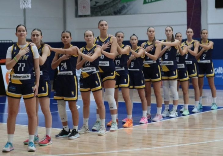 Ženska kadetska U16 reprezentacija Bosne i Hercegovine osvojila 13. mjesto na EP B divizije