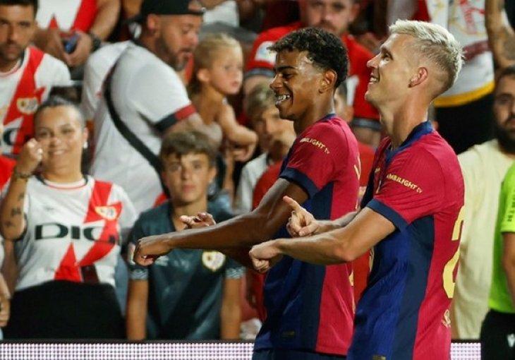 Katalonci: Zašto je Olmo gol u debiju za Barcelonu slavio pokazujući na sat? (VIDEO)