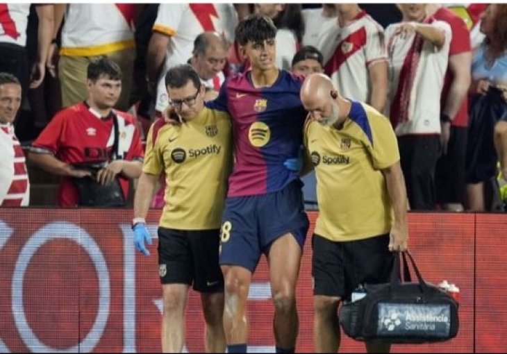 Strašan udarac za Barcelonu: Wonderkid izgubljen do kraja sezone