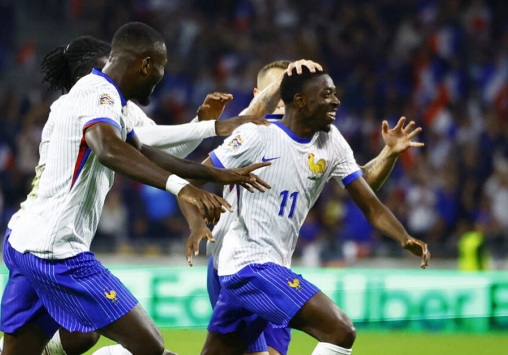 Liga nacija: Francuska bolja od Belgije, Italija lako proti Izraela, briljirali Šeško i Akturkoglu
