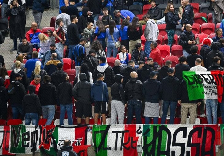 O OVOME BRUJI CIJELA EVROPA! Navijači Italije okrenuli leđa protivničkoj himni!