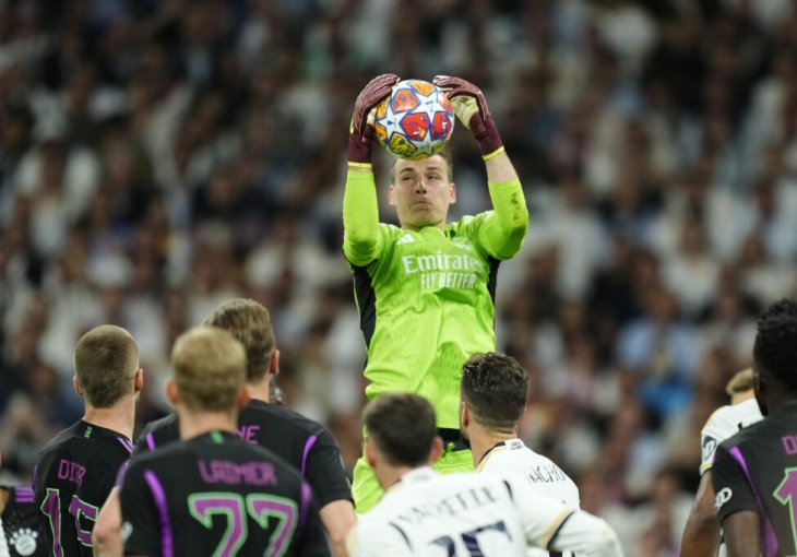 Andriy Lunin potpisuje novi trogodišnji ugovor s Real Madridom uprkos konkurenciji