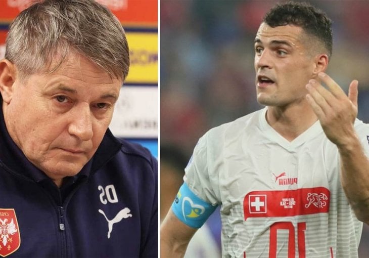 PROVOKACIJE S TRIBINA I ZVIŽDUCI ZA ALBANCA: Stojković okrio šta mu je nakon utakmice kazao Xhaka…