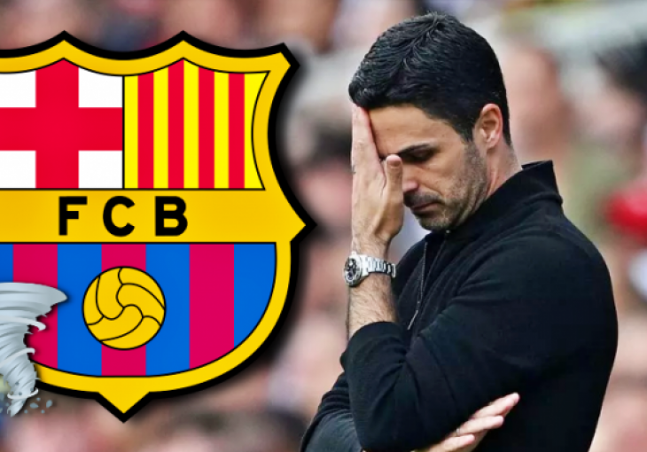 ARTETA U OGROMNOM PROBLEMU! Barca mu potpuno besplatno odvodi nezamjenjivu zvijezdu Arsenala