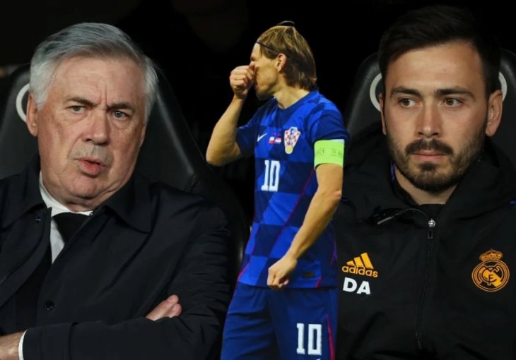 Ancelotti se sukobio sa sinom zbog Modrića: 