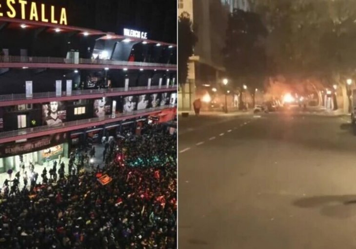 GORE OD OVOG NE MOŽE: Španski velikan je pao na dno, nezadovoljni navijači napravili haos ispred Mestalle