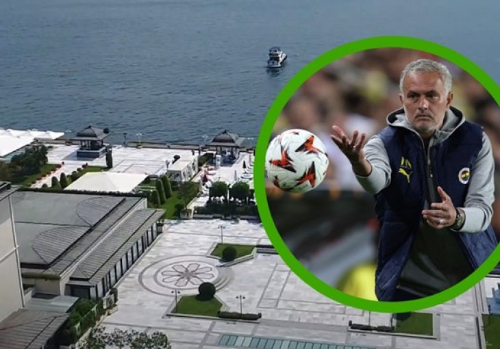 Mourinho živi u ovom hotelu u Istanbulu. Dosad je potrošio pravo bogatstvo samo na noćenja