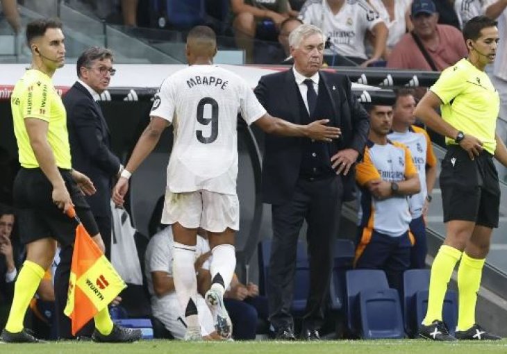 Ancelotti nije više mogao da trpi: Mbappeu je poručio jasne stvari