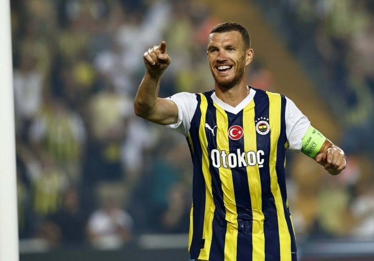 Edin Džeko u timu kola turskog šampionata: Kapiten Fenerbahcea briljirao protiv Bodruma