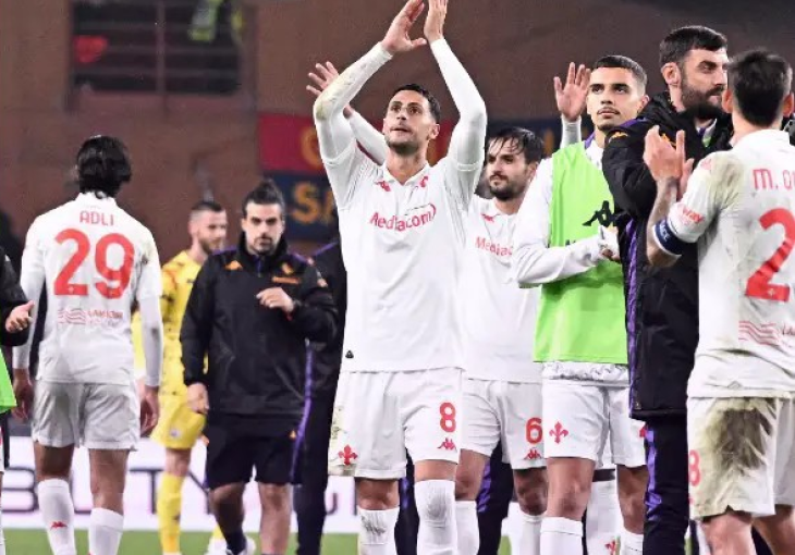 Fiorentina u napetom finišu savladala Genou golom Gosensa