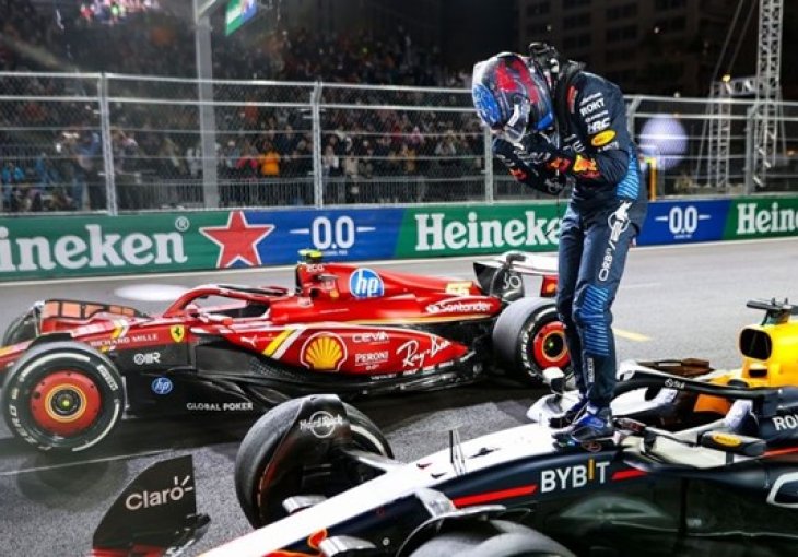 Verstappen se borio sa suzama na putu prema boksu: 