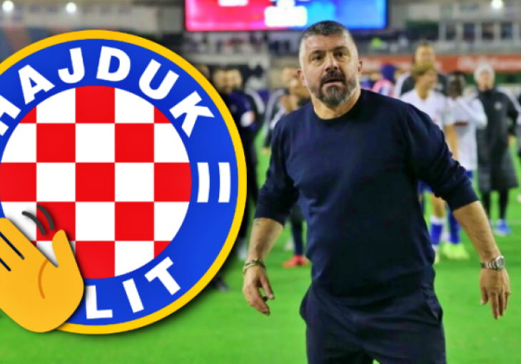 Razočarenje za navijače Hajduka: Gattuso odlučio, Mate Antunović prvi napušta Poljud ove zime