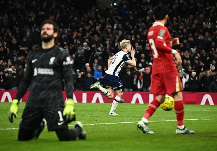 REAKCIJE SE NE STIŠAVAJU: Tottenham pobijedio Liverpool, strijelac jedinog gola je trebao biti isključen dvije minute ranije