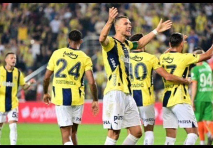 Ko će, ako ne on: Novi gol Edina Džeke za Fenerbahče