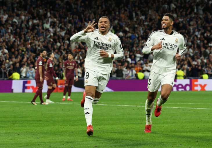 Real na krilima čudesnog Mbappea ubjedljiv protiv Cityja, PSG deklasirao Brest