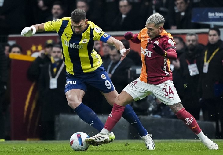 Derbi bez golova: Džeko i Fenerbahče podijelili bodove sa Galatasarayem u turbulentnoj utakmici!