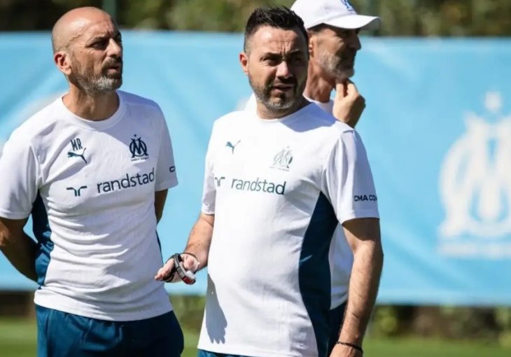 Drama u Marseilleu: Trener De Zerbi prijeti igračima, a oni odbijaju trenirati!