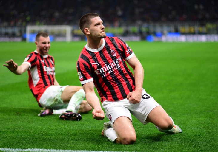 Luka Jović “doppelpackom” srušio Inter, Milan u finalu Kupa Italije