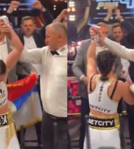 Bokserka postala prvakinja svijeta, sudija je “ugurao” Dodiku u zagrljaj (VIDEO)