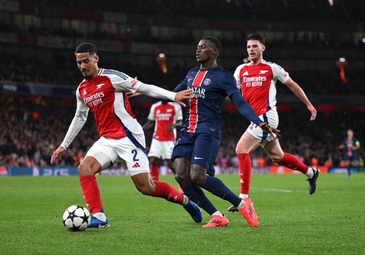 PSG u finalu Lige prvaka nakon pobjede nad Arsenalom