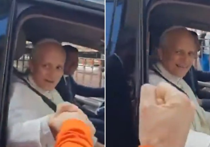 SNIMAK POSTAO VIRALAN: Papa Lav XIV otkrio za koji klub navija i podijelio Rim