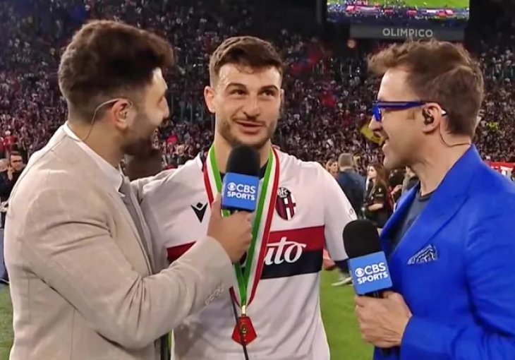 Prva zvijezda Bologne se nakon osvajanja Kupa Italije prisjetila legendarnog Mihajlovića: Ovo je i njegov trofej!