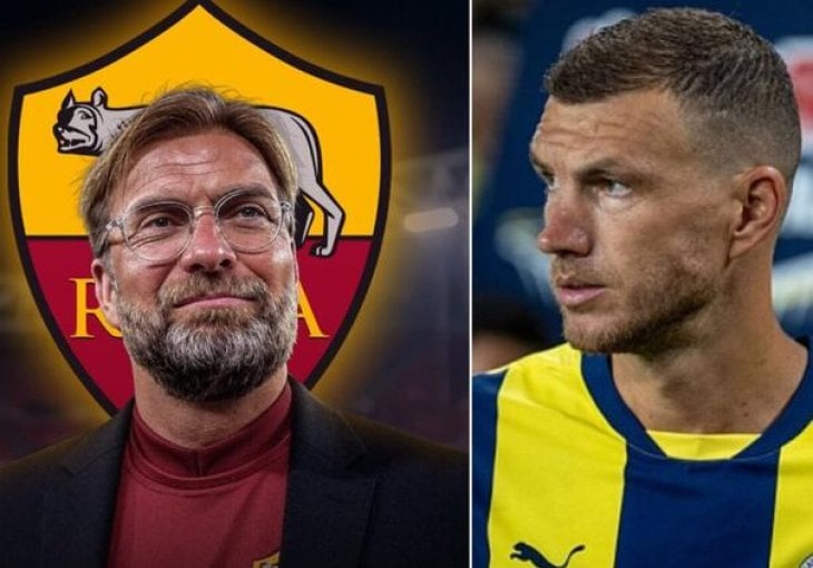 Italijani bruje: Klopp dolazi u Romu, Džeko 