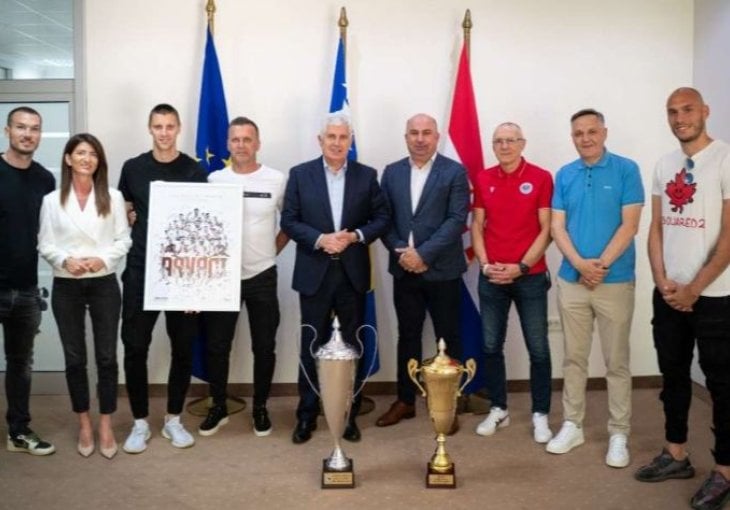 Čović primio vodstvo Zrinjskog i uputio čestitke na povijesnoj sezoni