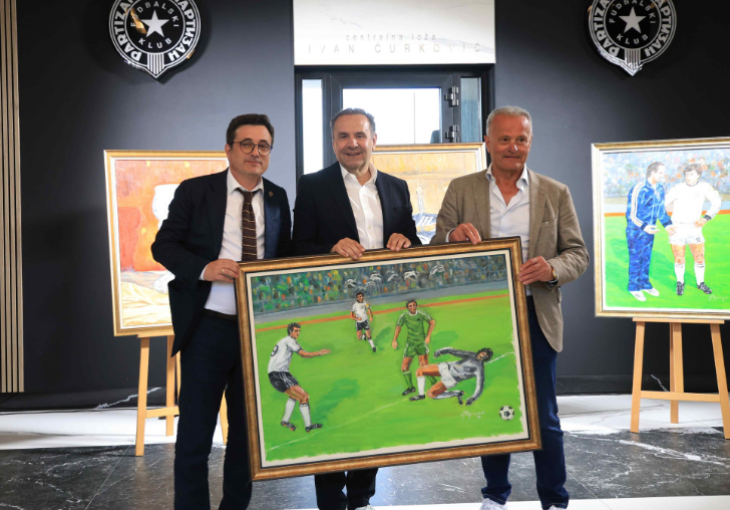 Moć u čast: Otvorena izložba slika legende Partizana Momčila Vukotića