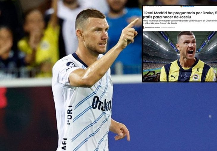 Španski medij tvrdi: Edin Džeko na listi želja Real Madrida zbog zahtjeva Ćabija Alonsa