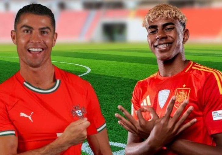 Yamal je pravo lice pokazao dok su Portugalci slavili, pa mu Ronaldo očitao lekciju!