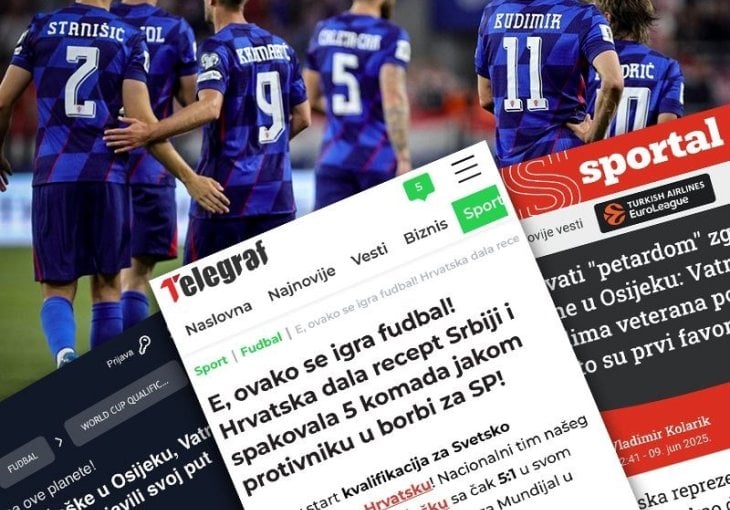 Regija: Hrvatska je dala recept Srbiji. Ovako se igra nogomet!