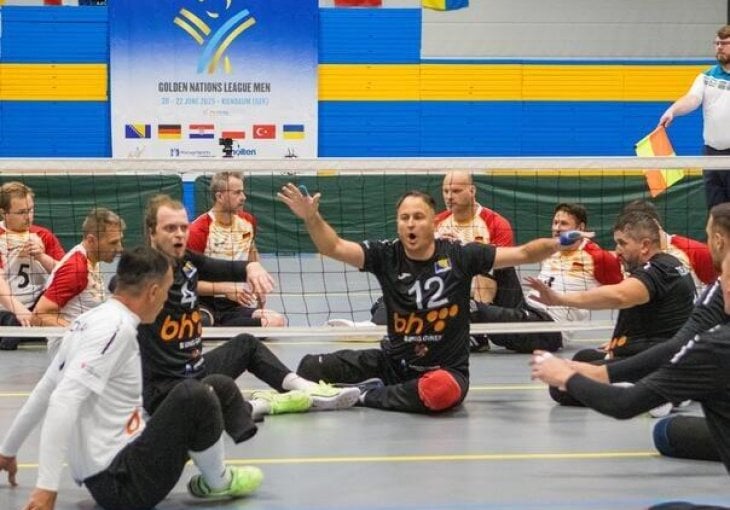 Reprezentacija BiH u sjedećoj odbojci osvojila zlato Zlatne lige nacija