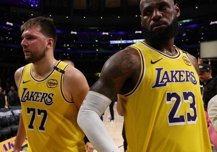 Dončić je novi gazda Lakersa: LeBronu se ovo još nijednom nije desilo