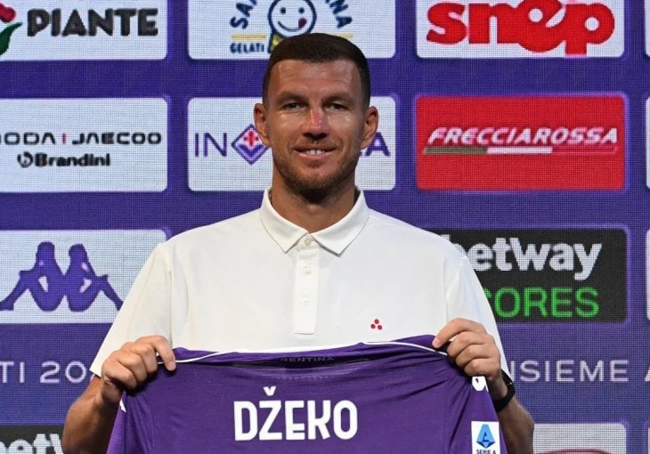 Džeko predstavljen u Fiorentini: Gledao sam Batistutu dok sam odrastao, želim prenijeti iskustvo mlađim igračima