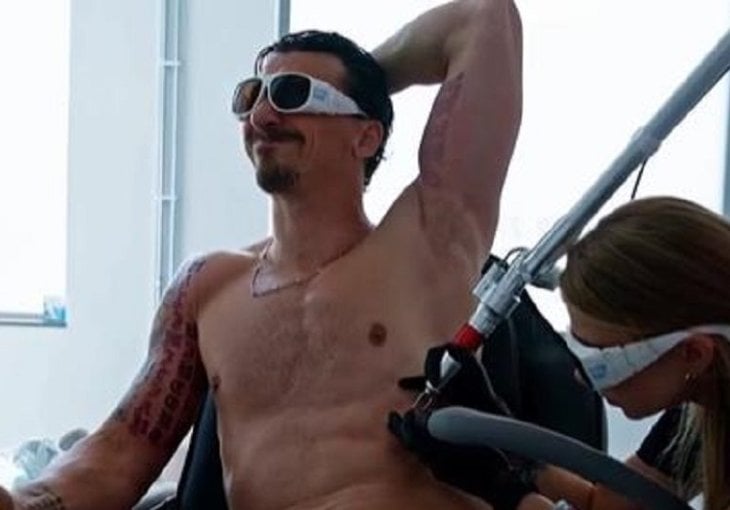 Zlatan Ibrahimović uklonio jednu od najpoznatijih tetovaža sa svog tijela, imala je posebno značenje za ovog asa
