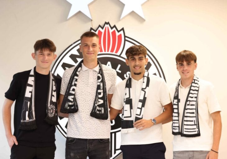 Partizan potpisao profesionalne ugovore sa četvoricom mladih talenata
